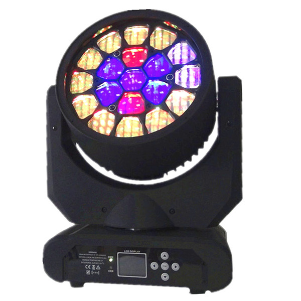 BY-919B 19X12W RGBW 4in1 Beam Bee Eye LED Moving Head Light