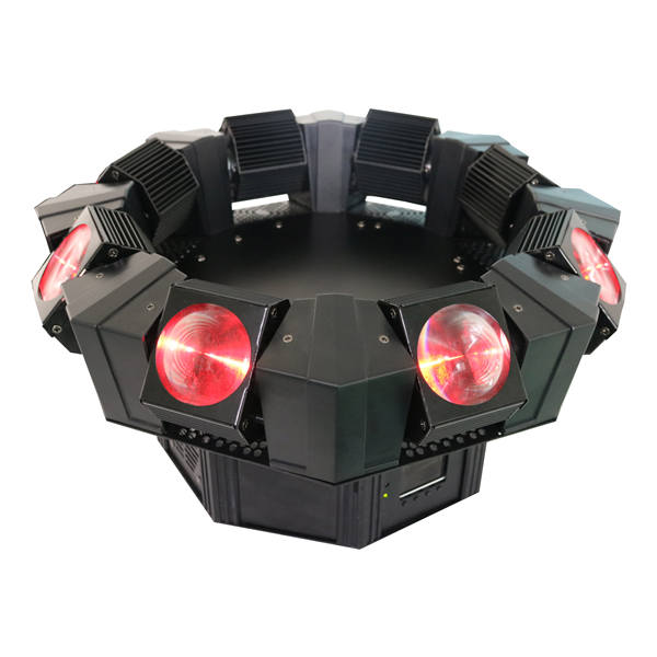 BY-9408B 8 Eyes 10W RGBW LED Beam Moving Head Light 