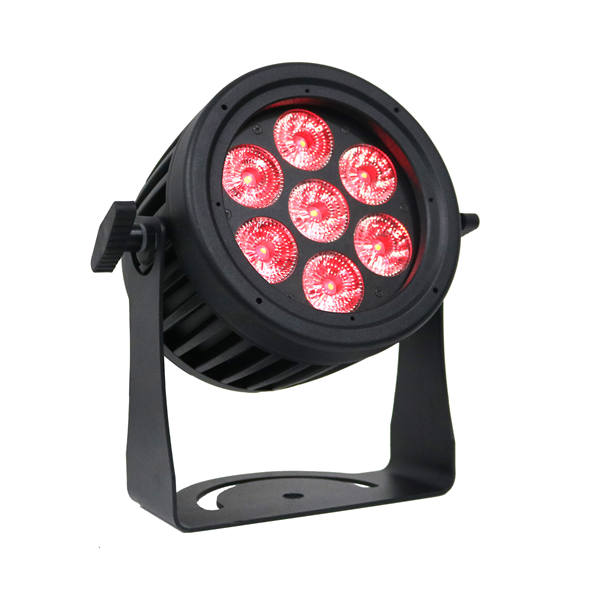 BY-4107A IP65 7pcs 4in1/5in1/6in1 outdoor waterproof LED PAR Light 